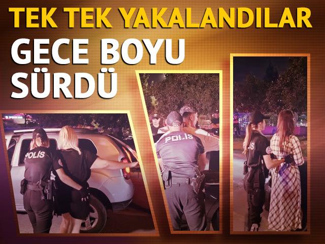 Adana'da gece boyu s&uuml;rd&uuml;! Tek tek yakalandılar
