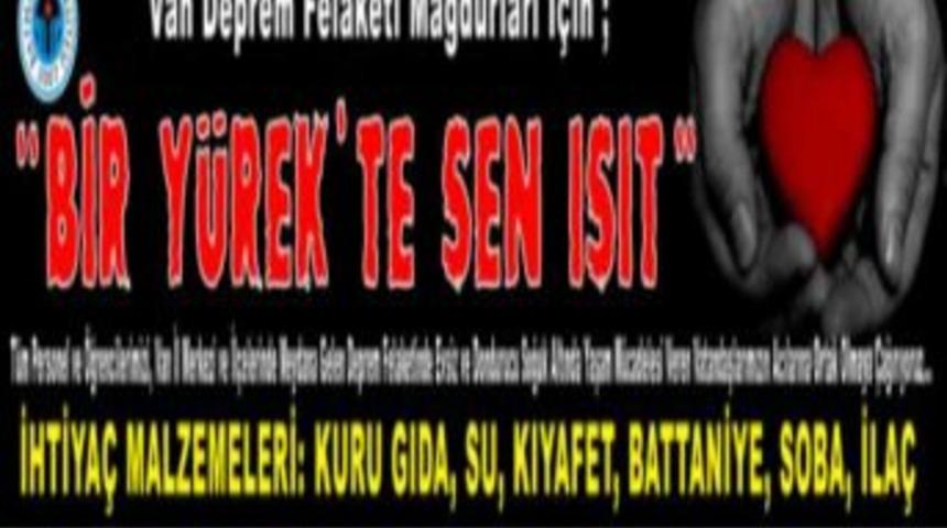 Batman &Uuml;niversitesi, depremzedeler i&ccedil;in yardım &ccedil;adırı kurdu