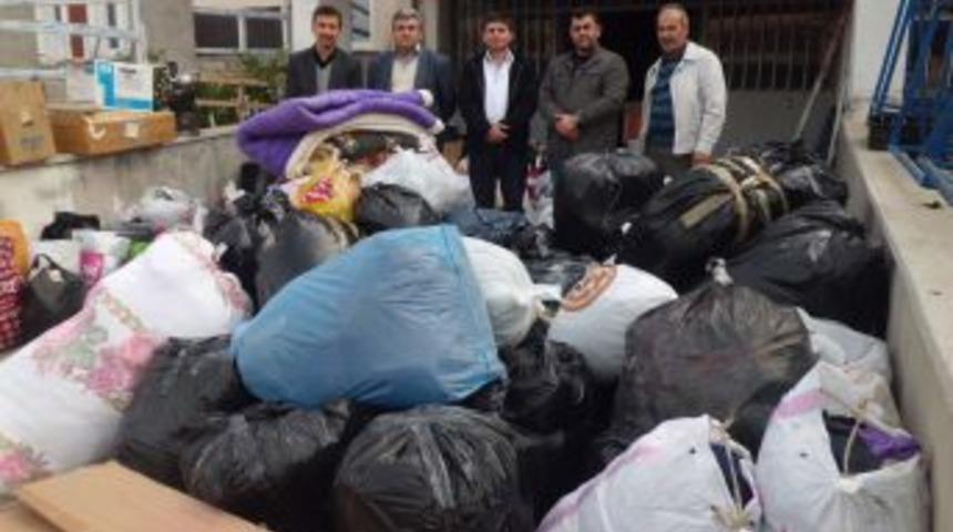 Kırıkkale halkı Van&rsquo;a yardım i&ccedil;in birleşti