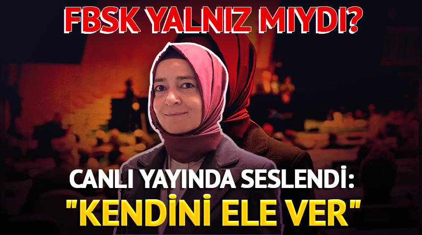 Canlı yayında seslendi: &ldquo;KENDİNİ ELE VER&rdquo;