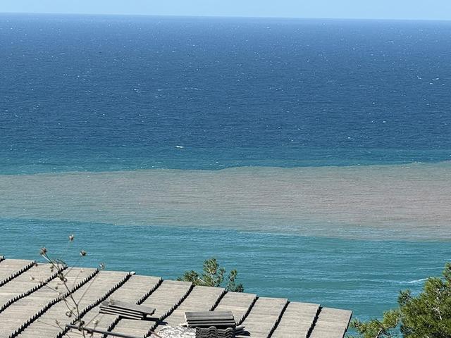 Bartın'da deniz kahverengiye d&ouml;nd&uuml;! Nedeni bakın ne &ccedil;ıktı