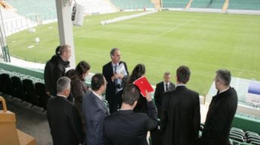 FIFA heyeti Dünya Şampiyonası için Bursa’da