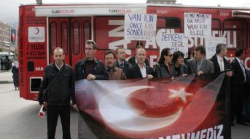 'Hepimiz Mehmediz G&uuml;&ccedil; Birliği' Van i&ccedil;in kan bağışı kampanyası başlattı