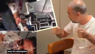 U&ccedil;ağı &ouml;l&uuml;mc&uuml;l dalıştan kurtardı o anları anlattı