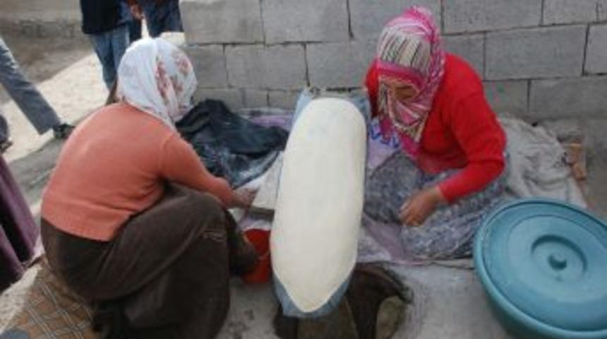 Tandırlar Van için yandı