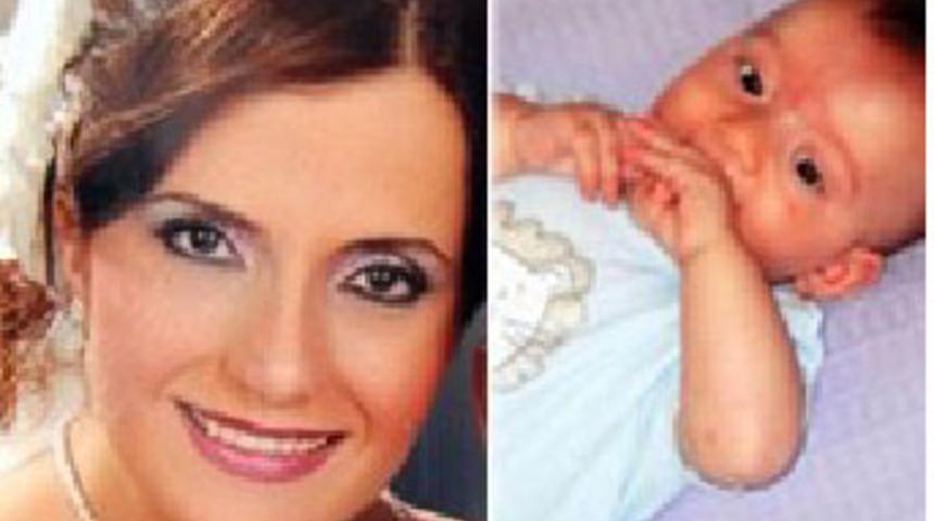 Anne ve bebeği birlikte defnedildi