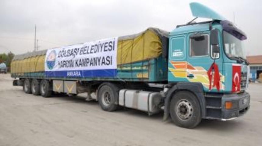 G&ouml;lbaşı Belediyesi Van'daki depremzedelere duyarsız kalmadı