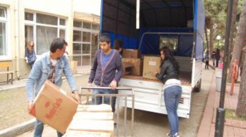 Canik, Van'daki depremzedeler için tek yürek oldu