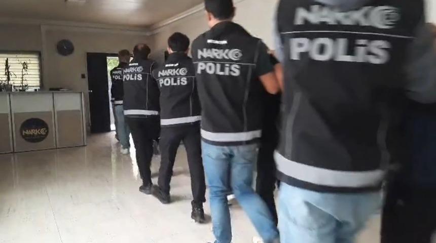 Konya&rsquo;da uyuşturucu operasyonu: 8 g&ouml;zaltı