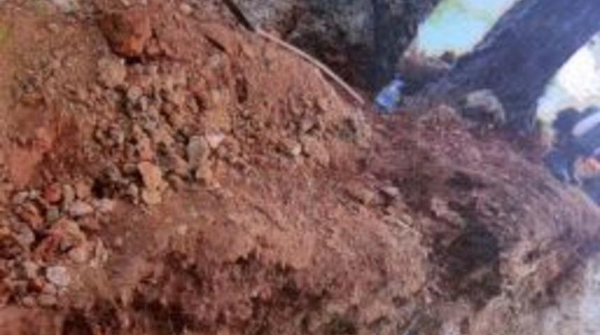 5 bin yıllık Kayak&ouml;y'de hazine arayan 4 kişi su&ccedil;&uuml;st&uuml; yakalandı