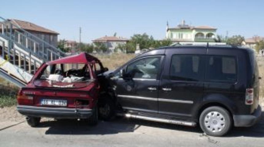 Yozgat'ta trafik kazası: 2 yaralı
