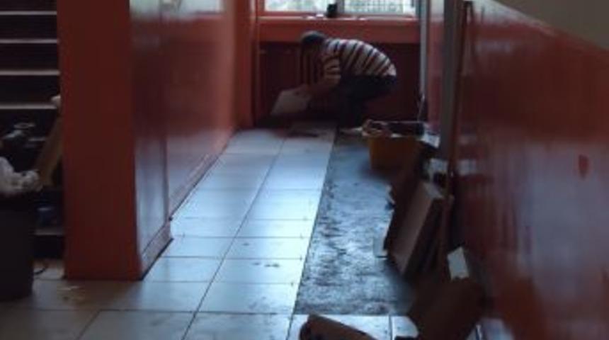 İlkadım Belediyesi okulların eksikliklerini gideriyor