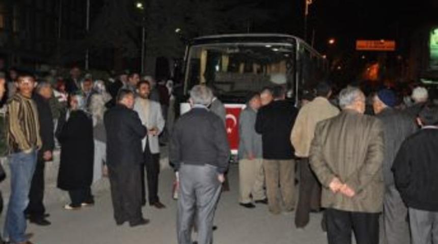 Zile hacılarını uğurladı