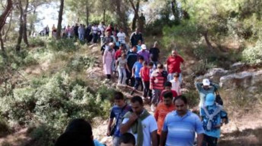 Yıldırımhanlı &ouml;ğrenciler doğa y&uuml;r&uuml;y&uuml;ş&uuml;nde buluştu