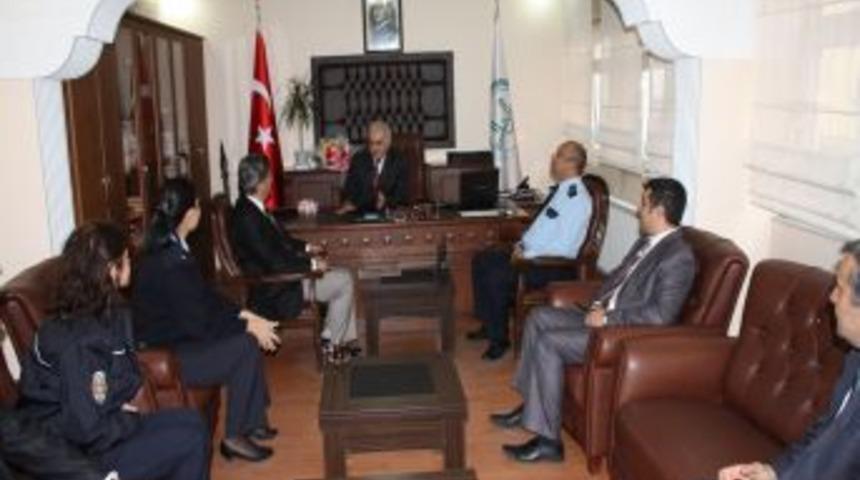 Bing&ouml;l Emniyet M&uuml;d&uuml;rl&uuml;ğ&uuml;'nden anlamlı ziyaret