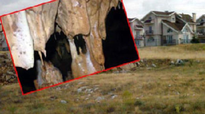 Damlataş Mağarası'nın &uuml;zerine villa yapıldı