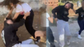 Akran deh�eti: �nce �slatt�lar sonra yerde s�r�klediler