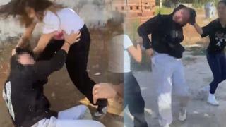 Akran dehşeti: Önce ıslattılar sonra yerde sürüklediler