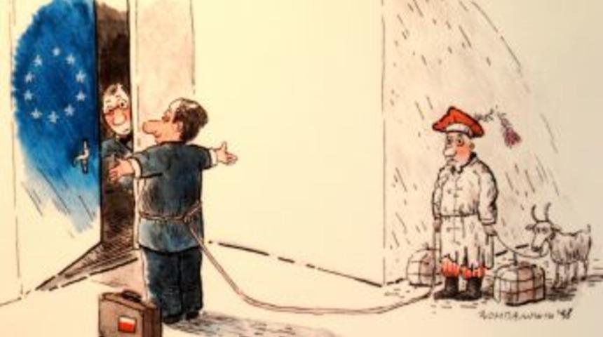 Polonyalı karikat&uuml;ristlerin eserleri Başkent'te g&ouml;r&uuml;c&uuml;ye &ccedil;ıktı