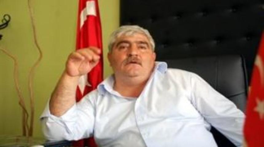 Ziraat Odası Başkanı a&ccedil;lık grevinde