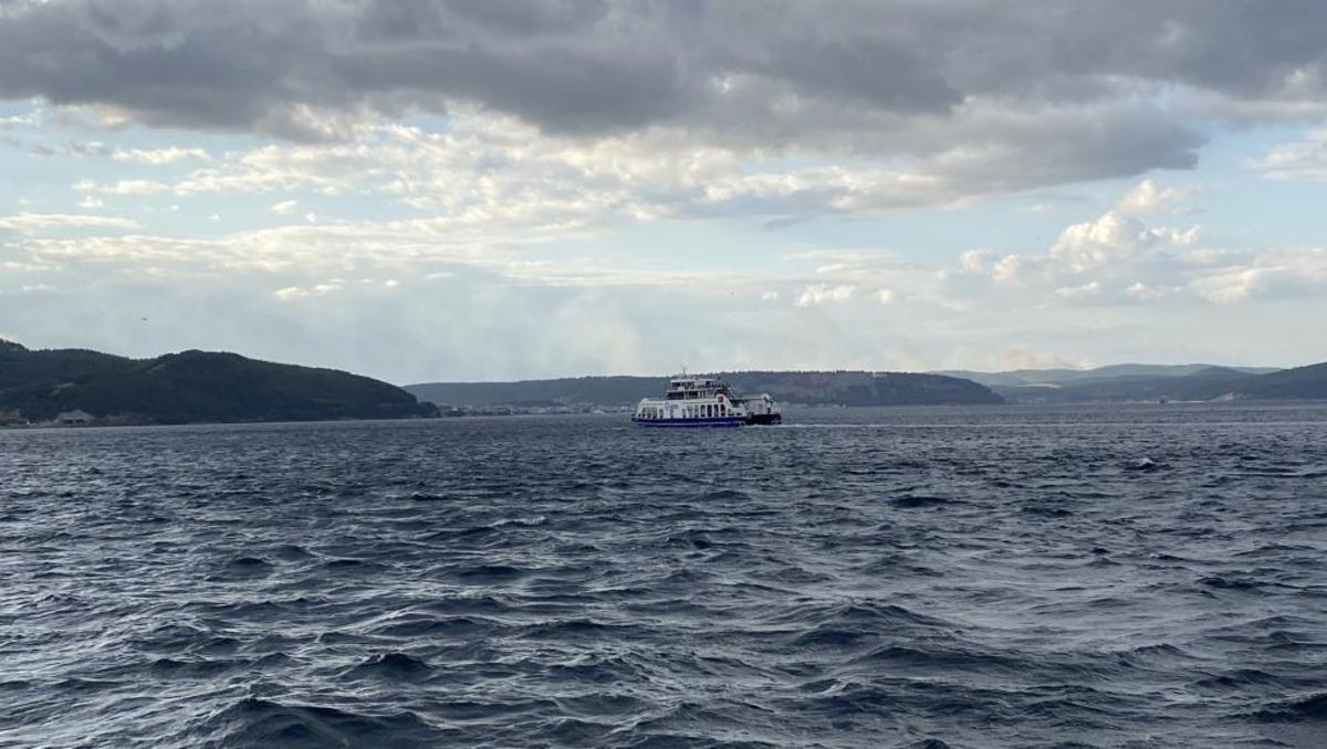 Bozcaada ve G&ouml;k&ccedil;eada&rsquo;ya yapılması planlanan bazı feribot seferleri iptal edildi 2
