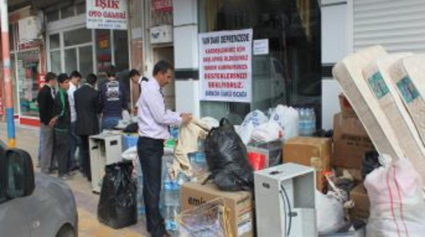 Birecik &Uuml;lk&uuml; Ocakları &uuml;yeleri, depremzeler i&ccedil;in yardım kampanyası başlattı