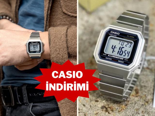 Casio kol saati g&uuml;n&uuml;n fırsat &uuml;r&uuml;n&uuml; oldu!