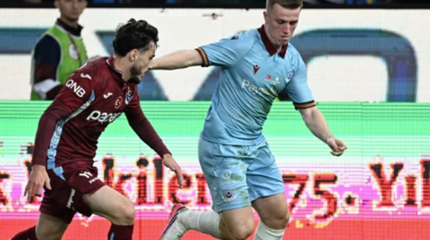 Trabzonspor hazırlık ma&ccedil;ında Drogheda United'a 1-0 mağlup oldu!