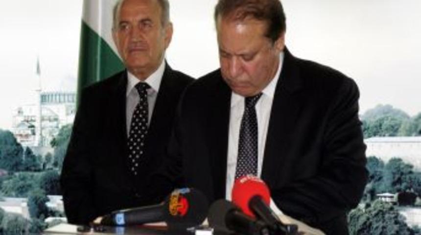 Eski Pakistan Başbakanı Navaz Şerif Topbaş'ı ziyaret etti