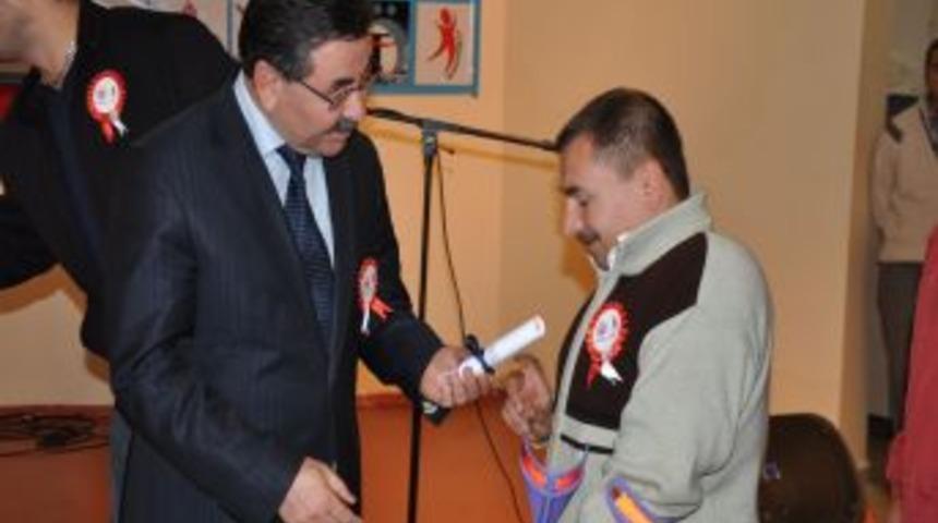 Engelliler, meslek sahibi oldu