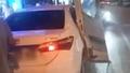Minib�s kap�s� otomobile adeta sapland�! ??