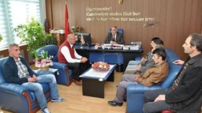 Usta &ouml;ğrencilerden Yıldırım'a ziyaret