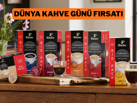 Sadece bug&uuml;n: Tchibo kahvelerde indirimi ka&ccedil;ırmayın