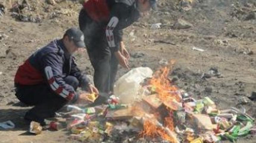 Tarihi ge&ccedil;miş &uuml;r&uuml;nleri imha ettiler