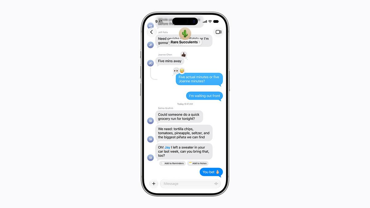iPhone lara yeni özellik! Mesajda bir plan yapınca hemen devreye girecek 1