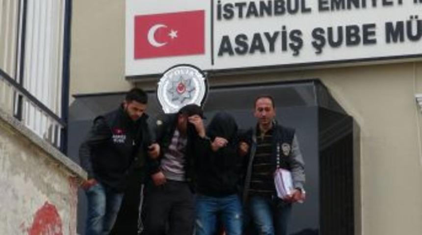 Elektronik malzeme hırsızlarını g&uuml;venlik kameraları yakalattı