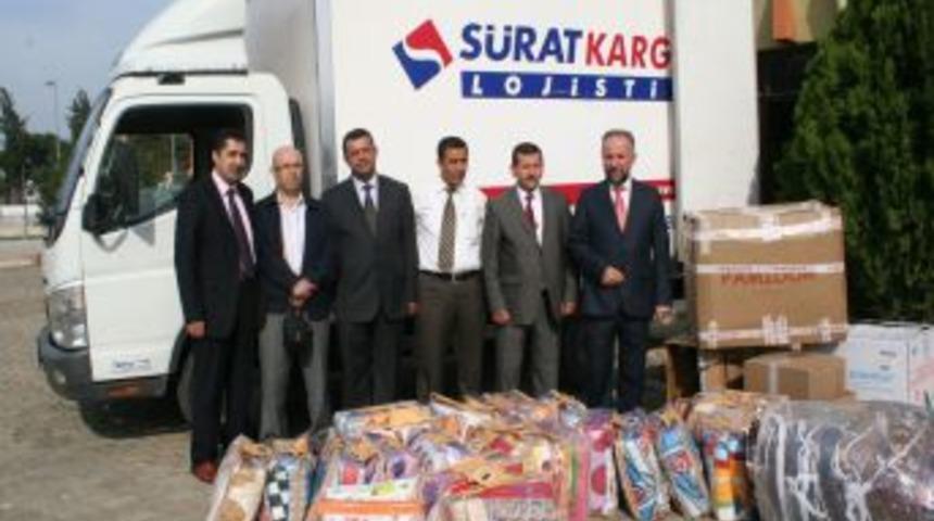 Nazilli&rsquo;den Van&rsquo;a 150 koli yardım malzemesi g&ouml;nderiliyor