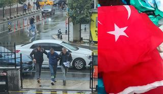 Film değil ger&ccedil;ek: Bayrak provokasyonunun altından &ccedil;ıkan kişi şaşkına &ccedil;evirdi!