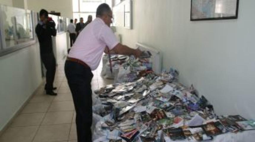 Konya'da korsan kitap ve CD operasyonu