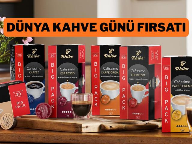 Tchibo kaps&uuml;l kahvelerde sınırlı s&uuml;re indirimi ka&ccedil;ırmayın