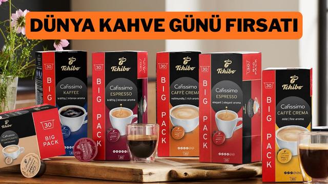 Dünya Kahve Günü’ne özel Tchibo kahvelerde indirim var