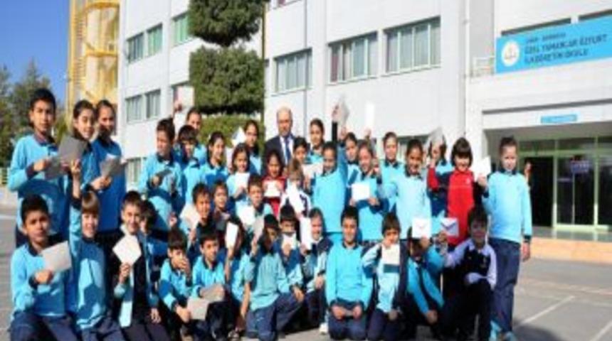 Yamanlar &ouml;ğrencileri, Vanlı kardeşlerinin acısını mektuplarıyla paylaştı