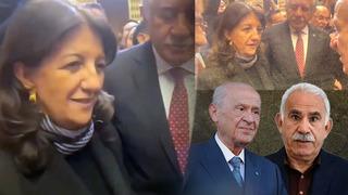 Bahçeli'den Öcalan’a selam! DEM Partililerle samimi diyalog gündem oldu