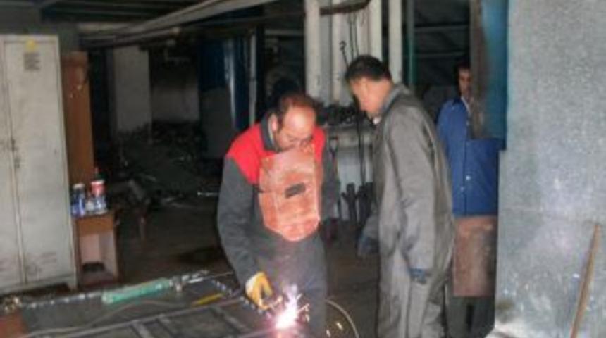 Suluova'da metal atıklar spora hizmet ediyor