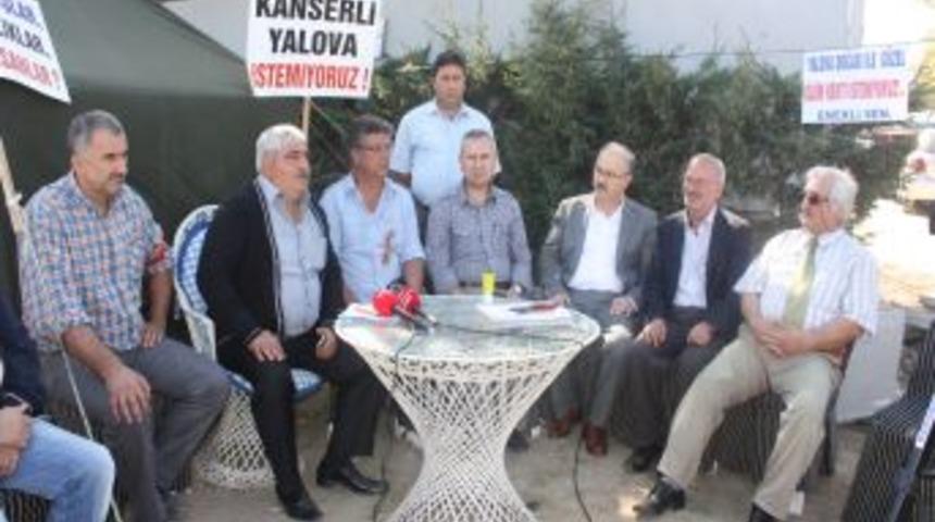 Ziraat Odası Başkanı Şaban Beşli, a&ccedil;lık grevine geri d&ouml;nd&uuml;