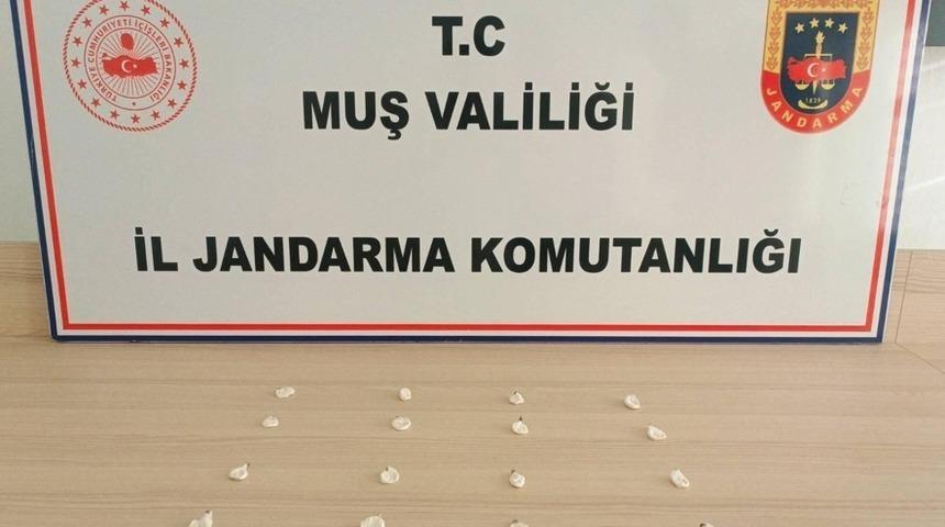 Muş&rsquo;ta jandarmadan uyuşturucu operasyonları: 19 olaya m&uuml;dahale edildi