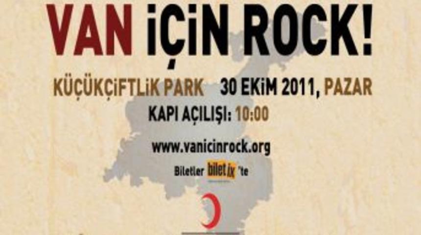 Depremzedeler i&ccedil;in rock konseri d&uuml;zenlenecek
