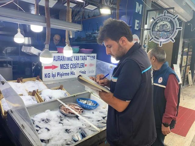 Sinop’ta balık satış yerleri denetlendi 1