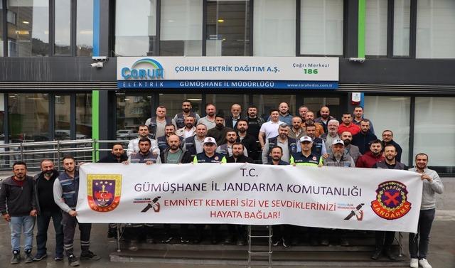 G&uuml;m&uuml;şhane de trafik g&uuml;venliği i&ccedil;in eğitim verildi 3