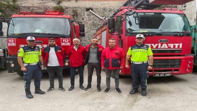 Gümüşhane'de trafik güvenliği için eğitim verildi